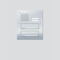 Siedle&Söhne Durchwurfbriefkasten-Front Edelstahl, Classic, Audio CL 411 BD2A 02 B