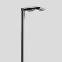BEGA LED-Aufsatzleuchte 37W 76mm 3000K 85033A 3193lm si Konv Alu Gl_tr IP66