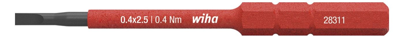 Wiha Wiha 2831 slimBit electric 2,5x75mm Bit 34578