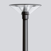BEGA LED-Aufsatzleuchte 27W 76mm 3000K 84482K3 2866lm graphit Konv Alu Kst_tr