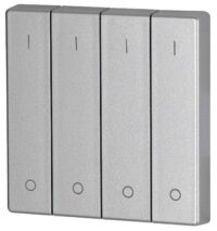 Eaton (Installation) Wippe 4-fach I/0, silber CWIZ-04/13
