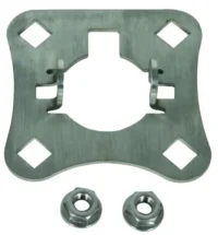 Dehn Anschlussplatte für Stützrohre D 50mm APSR D50 4AE HVI V2A