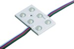 Modulkette 24V 28 8W IP67 20xRGBW(2700K) CRI80 ENQE LED-Modulkette 4inOne PCE103