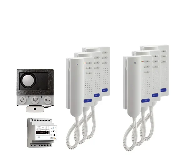 TCS TCS Tür Control audio:pack Einbau für 6 Wohneinheit PAIH060/004