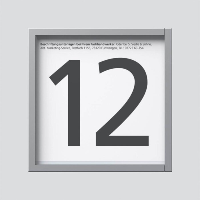 Siedle&Söhne Info-Modul si/met IM 612-0 SM – Bild 1