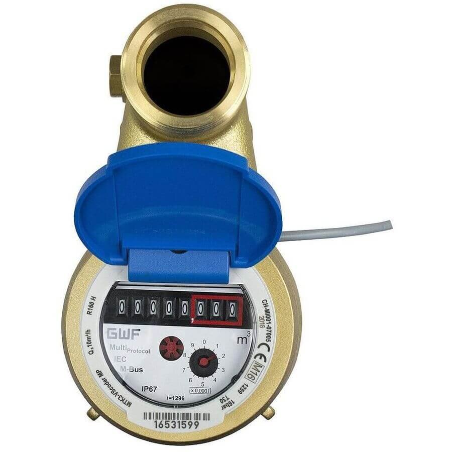 Lingg&amp;Janke Lingg&Janke KNX-Kalt-Wasserzähler Q316DN40/200mm/G2 GWF-MTK #85564