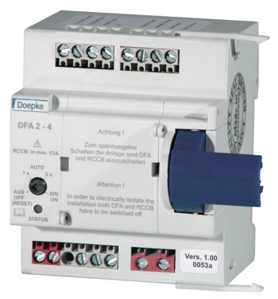 DOEPKE Fernantrieb 2S 1W FI-Schutzschalt DFA 2 - 4 0,25A 230V 4TE