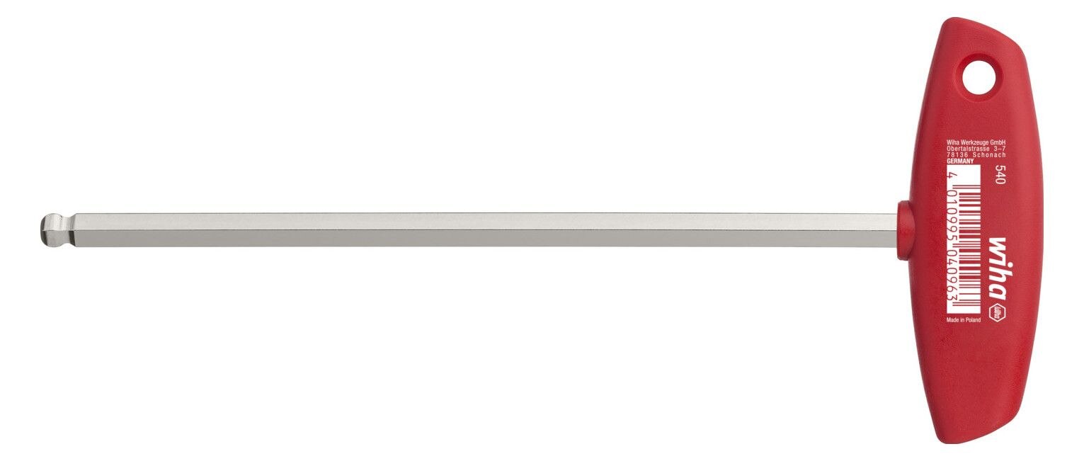 Wiha 540 4,0x150mm Stiftschlüssel mit Quergriff 04111