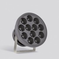 BEGA LED-Anbaustrahler 312W Konv 1-10V 84540K4 DALI 1LED graphit 4000K ws mt