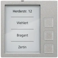 TCS Tür Control Klingeltastenmodul 3-Tasten EN AMI10913-0010