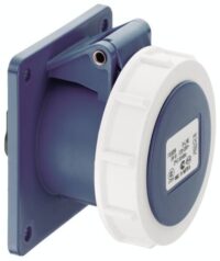 ABL CEE-Anbausteckdose 3-polig 16A >50V/grau 1h F31S050 IP67 Schraubkl ger Kunststoff 75x75mm