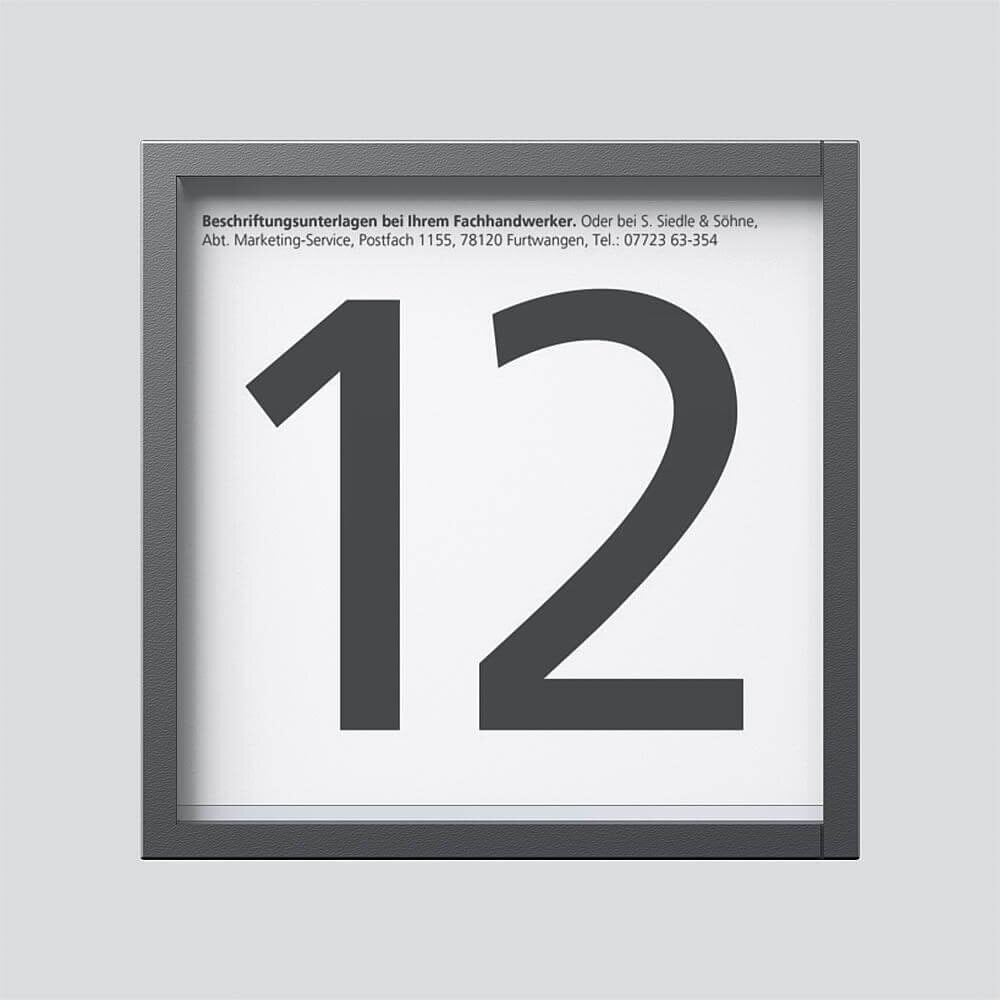 Siedle Siedle&Söhne Informations-Modul dgr/gli IM 612-0 DG