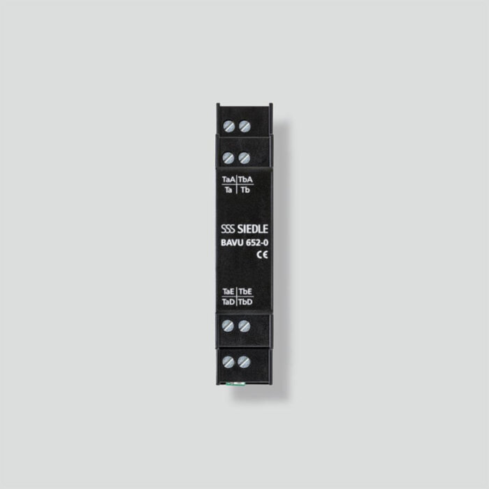Siedle&Söhne Bus-Audio/Video-Verteiler unsymetr.schwarz BAVU 652-0 – Bild 1