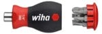 Wiha SB 3801-01 Stubby 1/4z magnetisch Schraubendreher mit Bit Magazin 33738