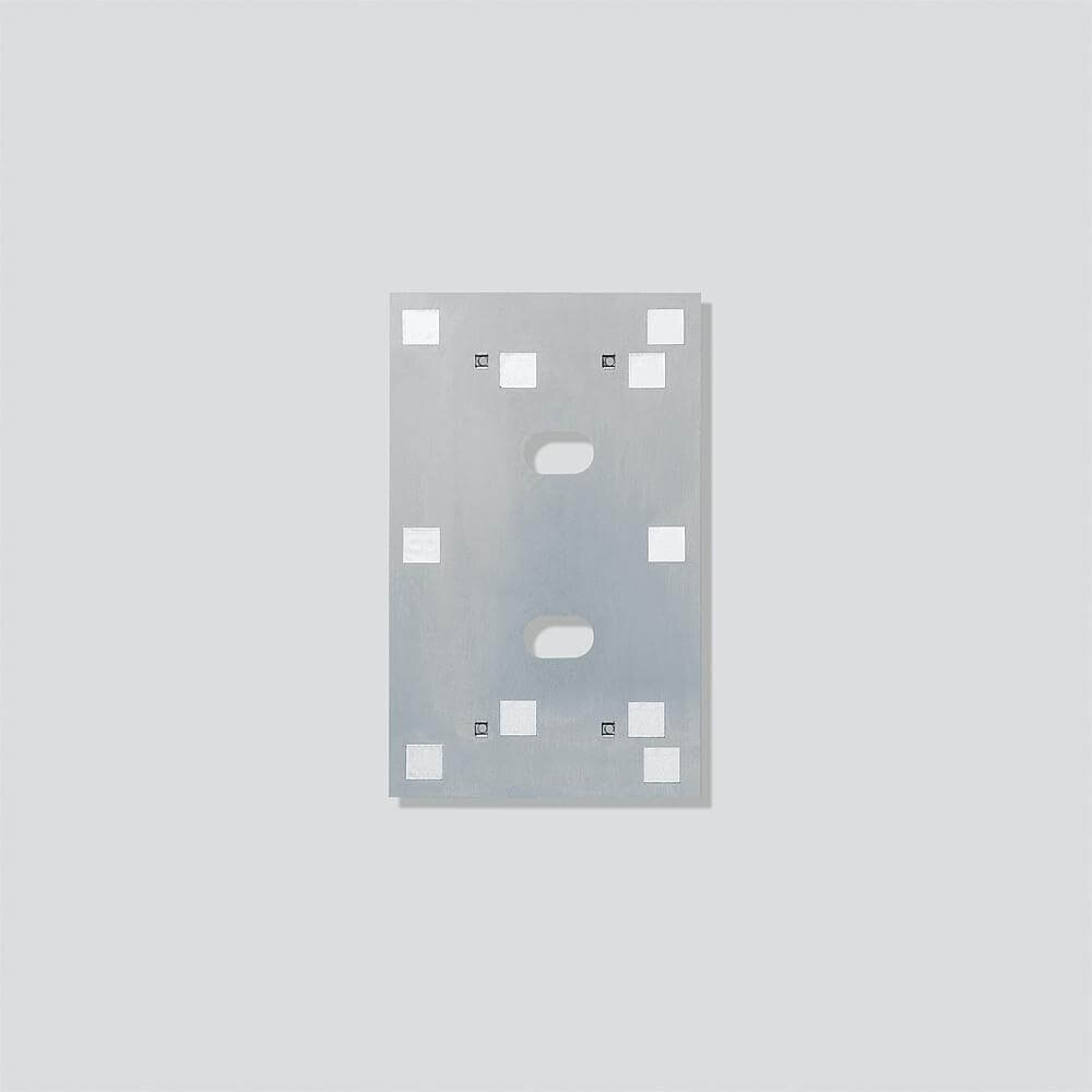 Siedle&Söhne Adapterplatte komplett für Display KSA 603-0 APB 611-0