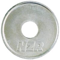 NZR 2025 Wertmarke NZR neusilber gelocht D21mm Stärke 2,2mm Loch-D6mm