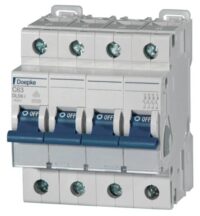 DOEPKE Leitungsschutzschalter UC C 1A 4p DLS 6I C1-4 10KA 400V 4TE 50Hz IP20