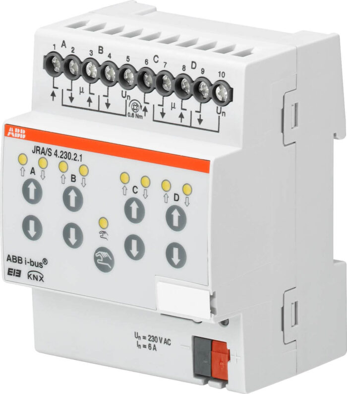 ABB Stotz S&J Jalousie-/Rollladenaktor manuelle Bedienung JRA/S2.230.2.1 – Bild 1