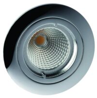 Rutec ALU55784 ALU Druckguss o.Sprengring starr f.MR16 chrom