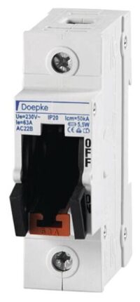DOEPKE D0-Lasttrennschalter D02 1-polig 400V Tytan II D0-63-1 63A