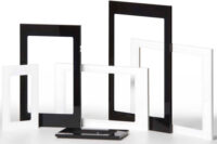 Bild vom Produkt: Lingg&amp;Janke Design-Wandrahmen schwarz für Apple iPad 2/3 FRAME-APPLE #88012