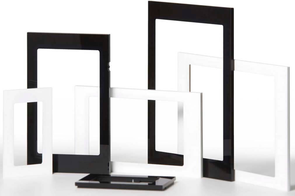 Lingg&Janke Design-Wandrahmen schwarz für Apple iPad 2/3 FRAME-APPLE #88012