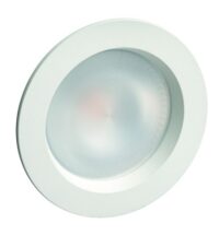 Bild vom Produkt: Rutec 48100-V2 SILMA LED-EBS AC RUND WEISS 10W 230V Scheibe opal 3000K