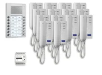 TCS Tür Control Audio Außenstation Pack 14 PES 14 Tasten Aufputz PPA14-EN/02