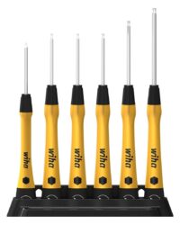Wiha 277PK601 PicoFinish® ESD Set Feinschraubendreher 43708