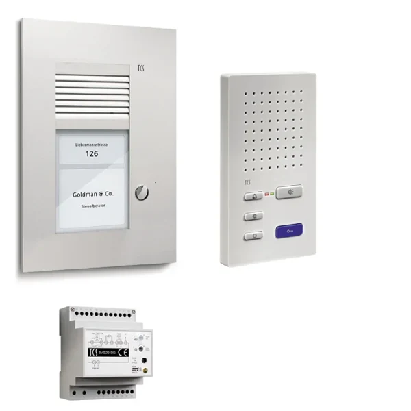 TCS TCS Tür Control Paketlösung Freispr. 1 Taste Unterputz PSU2210-0000