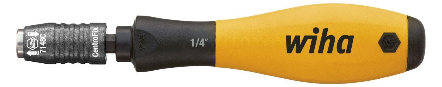 Wiha Wiha 387 SoftFinish® ESD 1/4z Schraubendreher mit Bithalter 32161