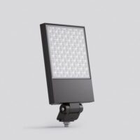 BEGA LED-Anbaustrahler 105W Konv DALI mt 84346 4LEDs graphit RGBW 6156lm graphit