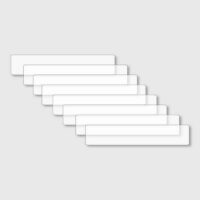 Siedle&Söhne Schrifteinlage weiß für CA 812-4/CV 850-4 200029871-00