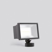 BEGA LED-Anbaustrahler 59W Konv DALI mt 84392 1LED graphit RGBW 4838lm graphit
