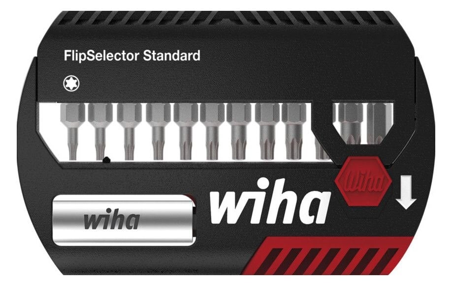 Wiha 7947-505 Bit Set FlipSelector Standard 25mm 39124