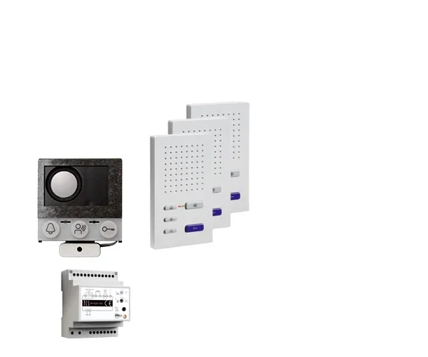 TCS TCS Tür Control audio:pack Einbau für 3 Wohneinheit PAIF030/004