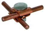 Dehn MMV-Klemme Cu für Rd 6-8mm MMVK 6.8 FRM10X35 CU