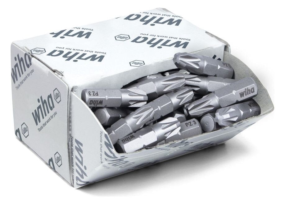 Wiha Wiha 7929Z 7012Z PZ3x25mm Bit Set Standard 25mm 08058