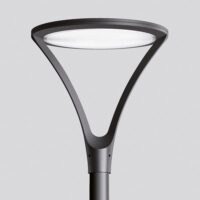 BEGA LED-Aufsatzleuchte 51,6W 76mm 4000K 84148K4 4933lm graphit Konv Alu IP65