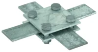 Dehn Kreuzstück St/tZn für Fl 30/30mm KS FL30 STTZN