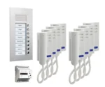 TCS Tür Control Paketlösung Unterputz 8 Wohneinheiten PPU08-EN/02