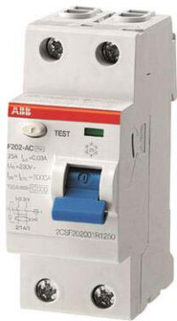 ABB Stotz S&J FI-Schutzschalter 2P TypA 25A 0,03mA F202A-25/0,03 110V