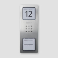 Siedle&Söhne Gehäuse-Oberteil Edelstahl gebürstet CA 812-1/CA 850-1 E
