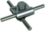 Dehn MV-Klemme NIRO für Rd 8-10mm MVK200810SKM10X30V2A