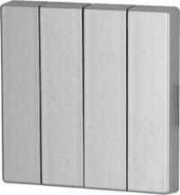 Eaton (Installation) Wippe 4-fach Silber CWIZ-04/03