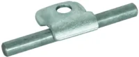 Dehn Klemmbock Rd 6-10mm St/tZn KB 6.10 B9 STTZN