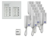TCS Tür Control Audio Außenstation Pack 12 PUK 2reihig12Tast Unterputz PPU12/2-EN/02