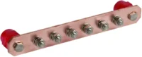Dehn Potentialausgleichschiene ohne Abdeckung CU PAS I 6AP M10 CU