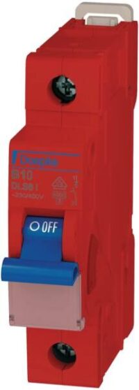 DOEPKE Leitungsschutzschalter UC B 10A DLS 6I B10-1 RT 6kA 1-polig 400V 16,67-60Hz