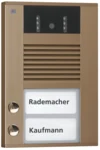TCS Tür Control Video color Außenstation 2Tast 1reih Aufputz bro AVD14023-0012